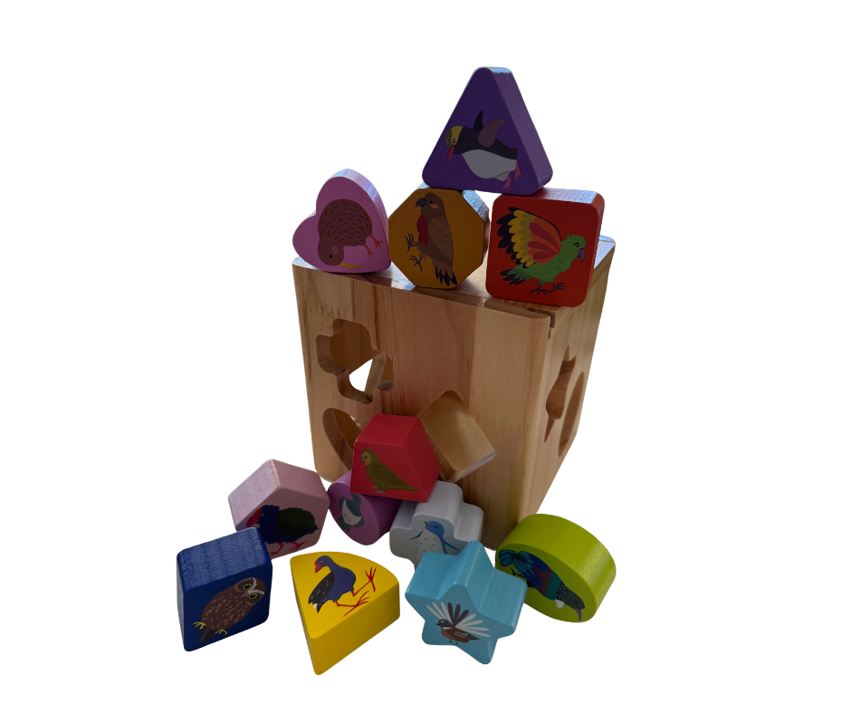 NZ Birds Shape Sorter