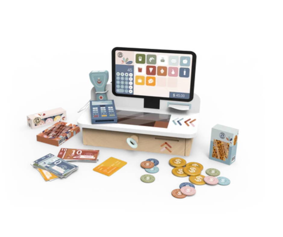 Wooden Cash Register